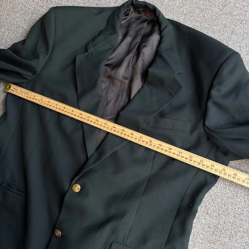 Jack Nicklaus Blazer Mens 46L Tournament Series Green Gold Button Gayfers USA